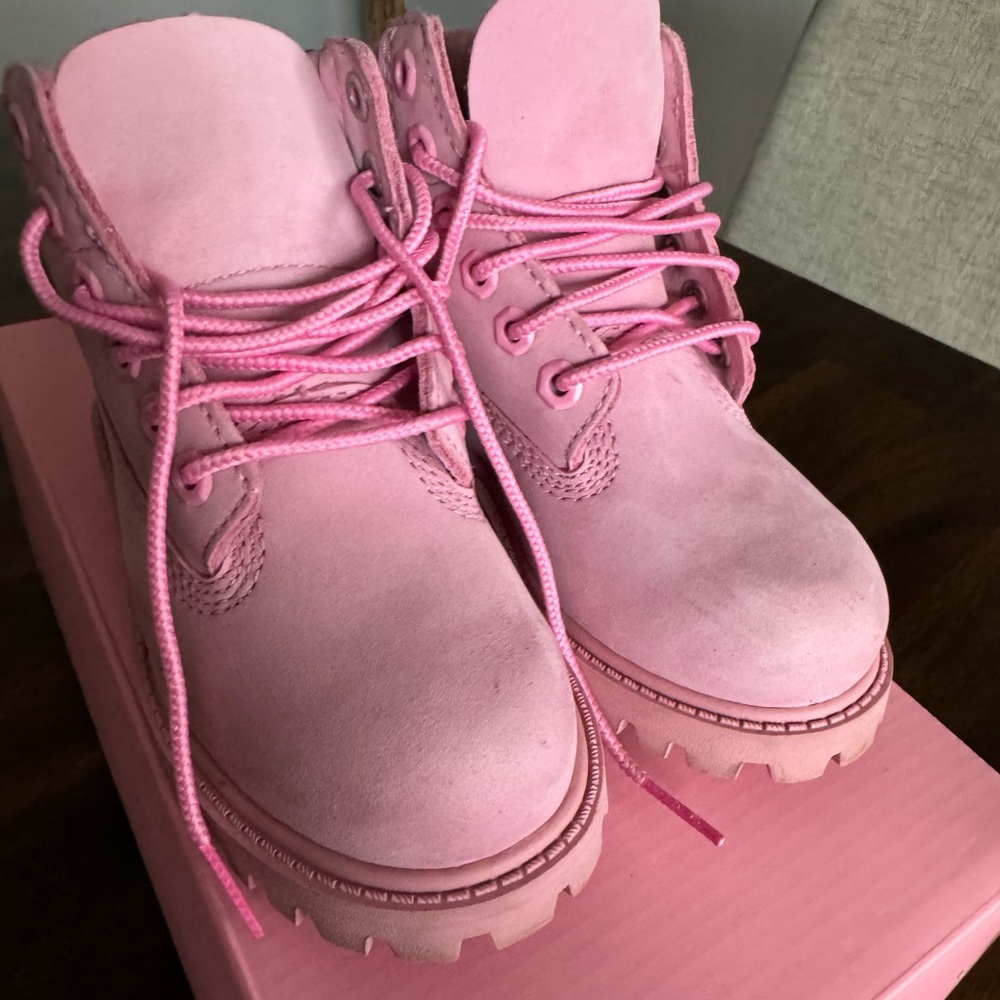 Light Pink Timberland Boots- Toddler Girl, 9T